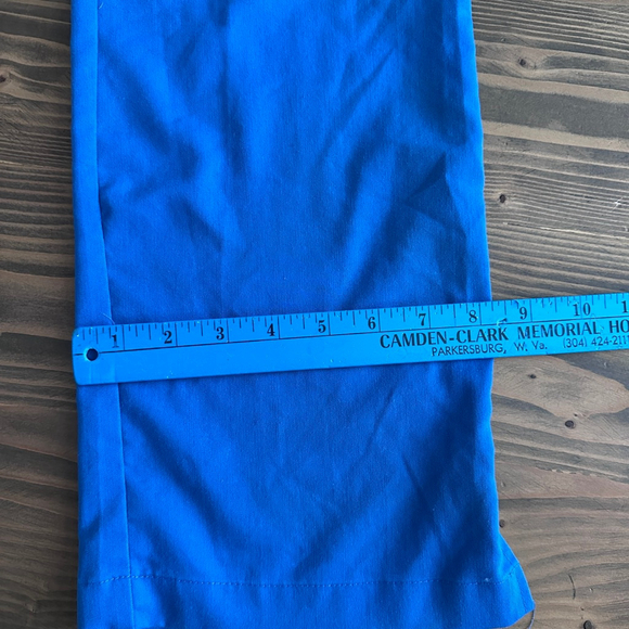Grey’s Anatomy Womens S Blue Scrub Pants Drawstring Cargo - Picture 9 of 9